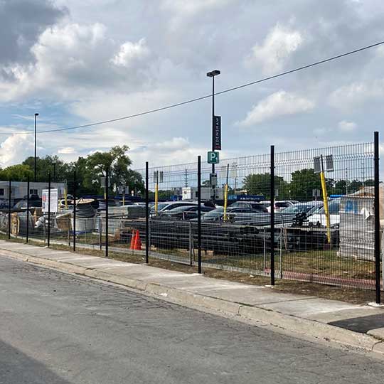 Welded-Wire-Fence Installed in Ottawa